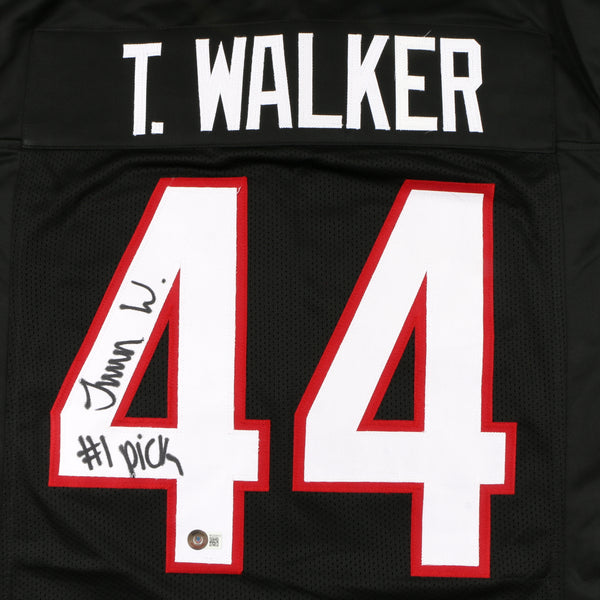 Travon Walker Signed Jersey White Custom Georgia Bulldogs