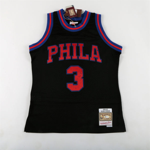 Allen Iverson Signed Philadelphia 76ers Jersey with The Answer Inscr –  More Than Sports