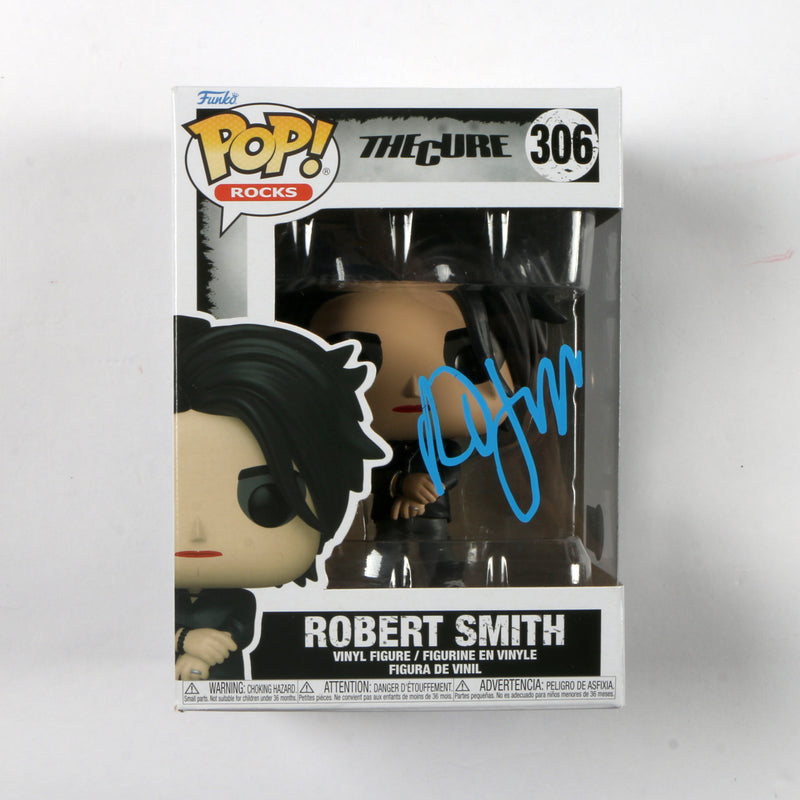 Robert Smith Signed Funko Pop Robert Smith 306 The Cure Pop Rocks Beckett