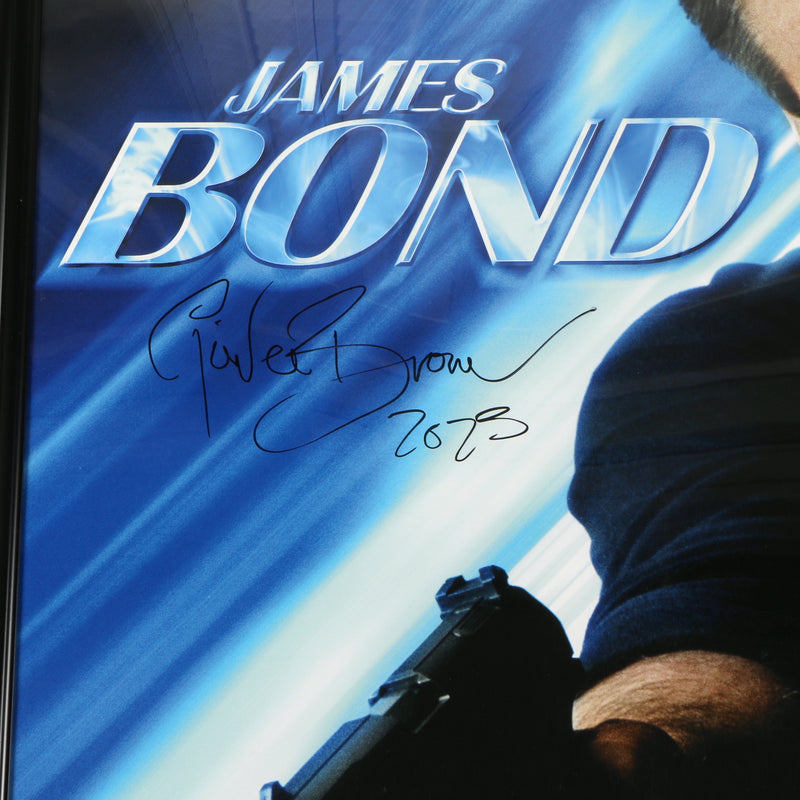 Pierce Brosnan Signed Authentic Movie Poster James Bond "Die Another Day" Beckett COA