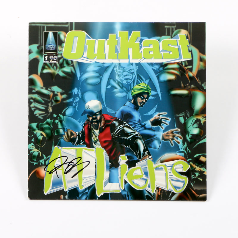 Outkast Big Boi Signed Autographed Vinyl Cover ATLliens Beckett BAS COA