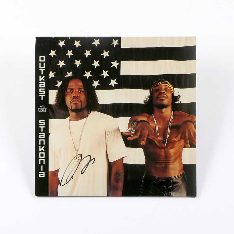 Outkast Big Boi Signed Autographed Vinyl Cover Stankonia Beckett BAS COA