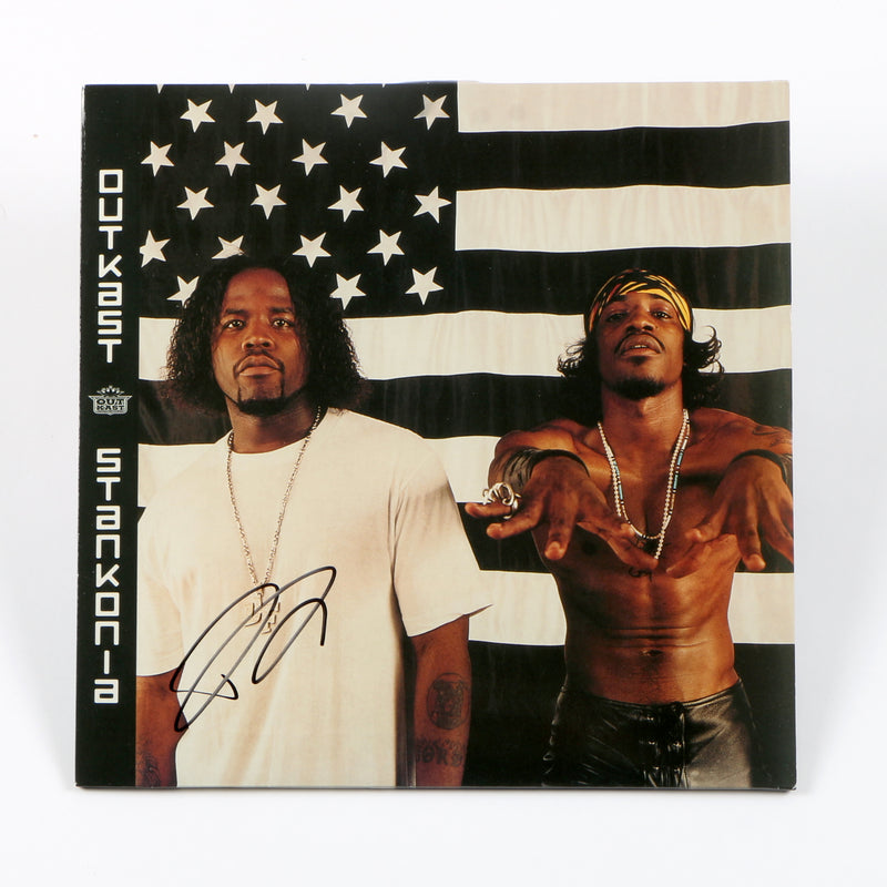 Outkast Big Boi Signed Autographed Vinyl Cover Stankonia Beckett BAS COA