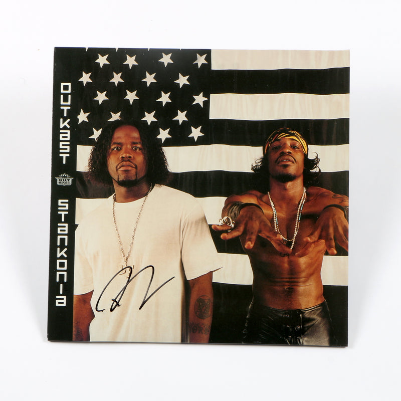 Outkast Big Boi Signed Autographed Vinyl Cover Stankonia Beckett BAS COA