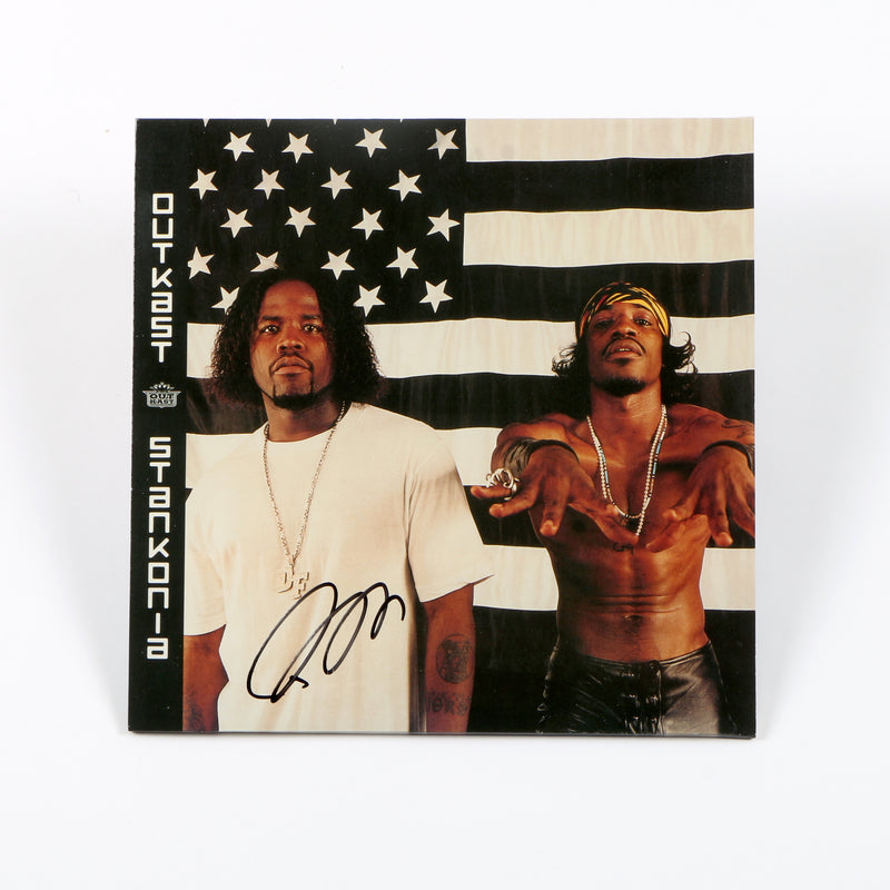 Outkast Big Boi Signed Autographed Vinyl Cover Stankonia Beckett BAS COA