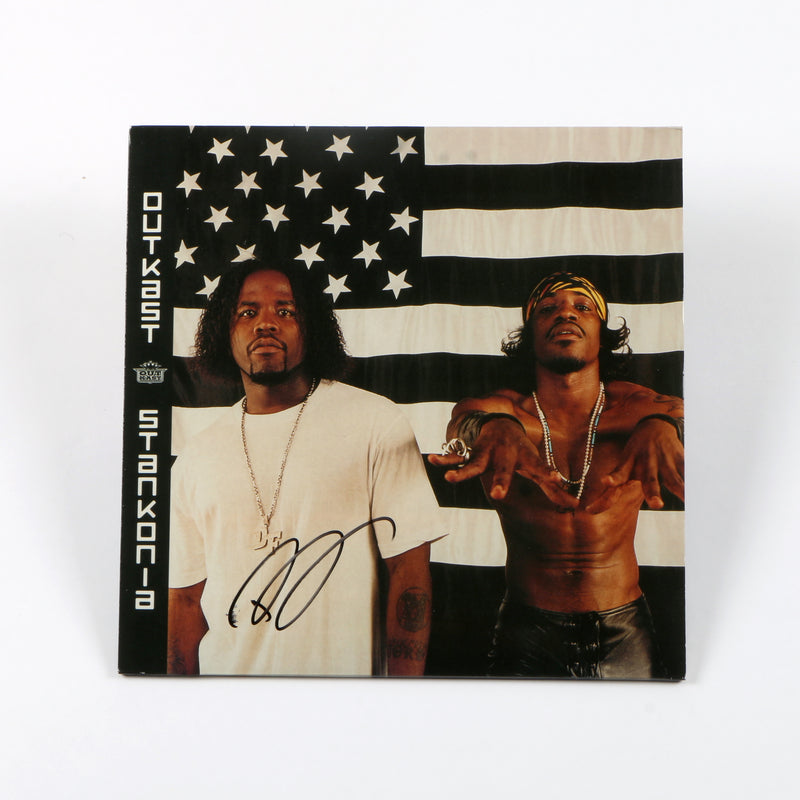 Outkast Big Boi Signed Autographed Vinyl Cover Stankonia Beckett BAS COA