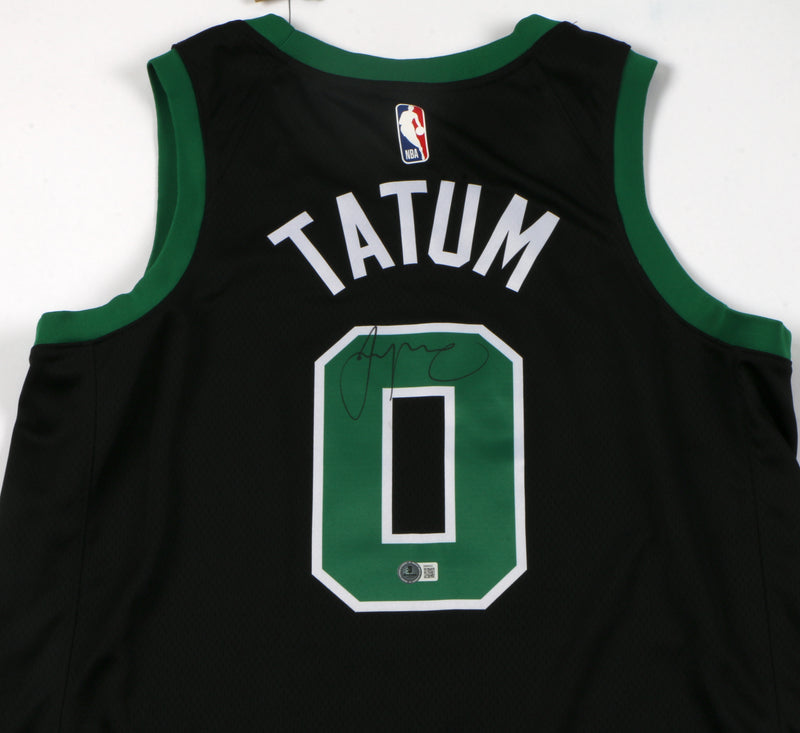 Jayson Tatum Signed Jersey Boston Celtics Beckett Tatum Autograph Beckett