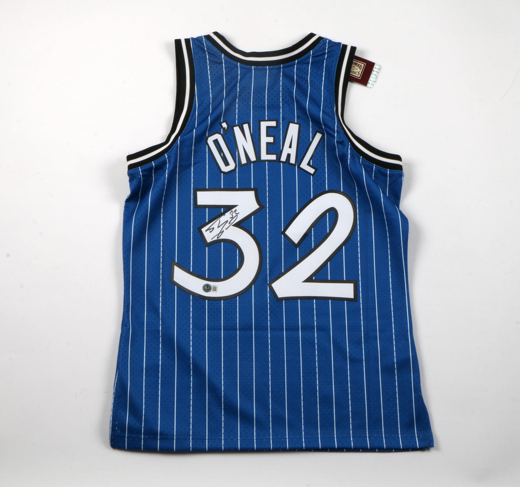 Shaq Signed Jersey Orlando Magic Authentic Shaquille O'neal Autograph Beckett