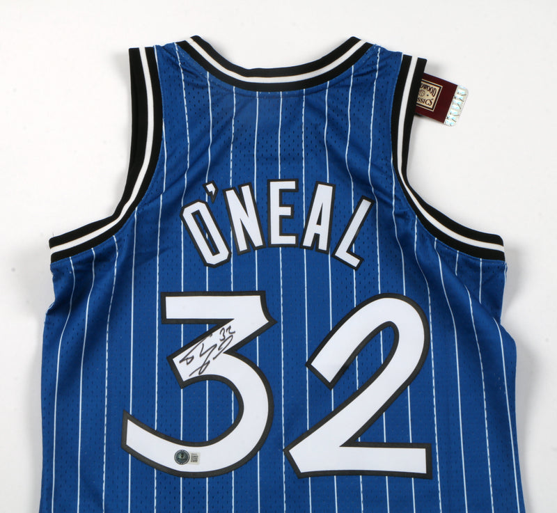 Shaq Signed Jersey Orlando Magic Authentic Shaquille O'neal Autograph Beckett