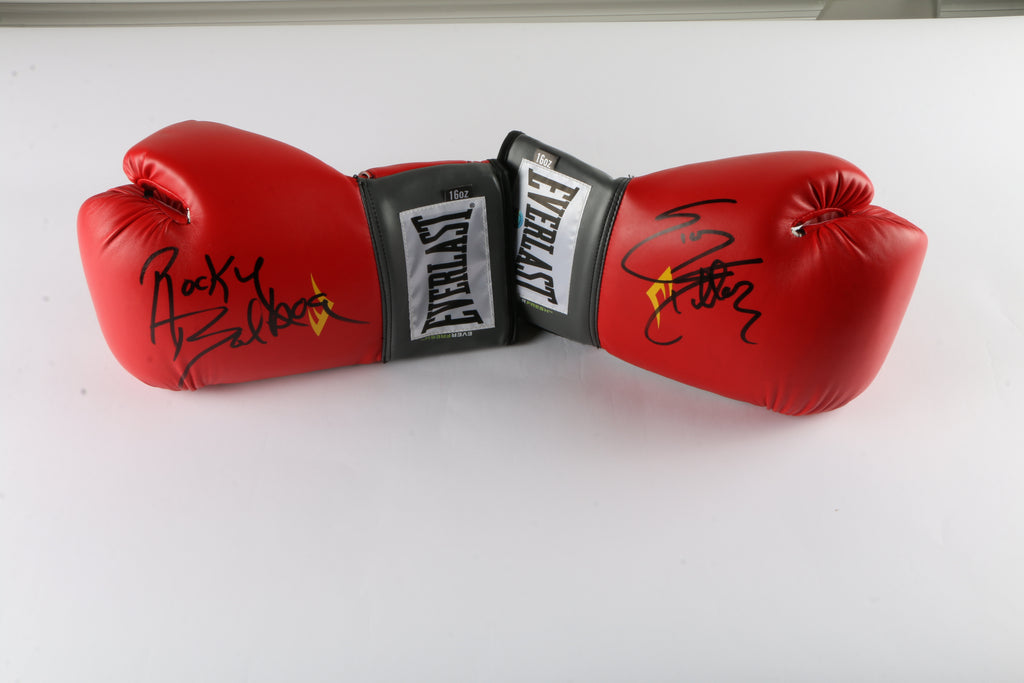 Sylvester Stallone Signed Boxing Gloves - Both Gloves Signed, One Inscribed "Rocky Balboa" - Beckett Cert