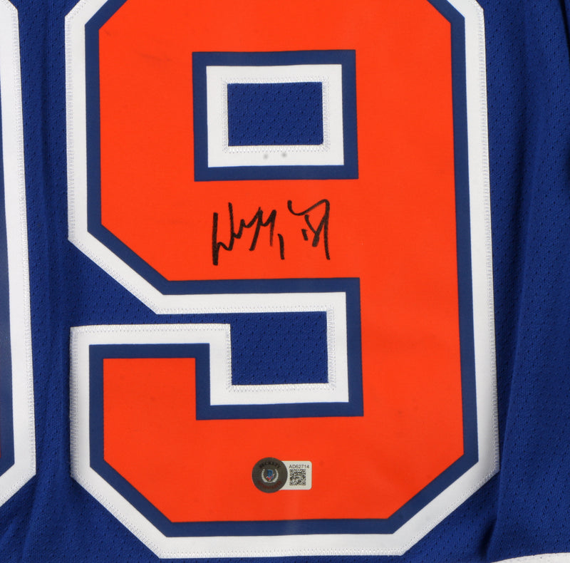 Wayne Gretzky Signed Mitchell & Ness Edmonton Oilers Jersey - Beckett COA