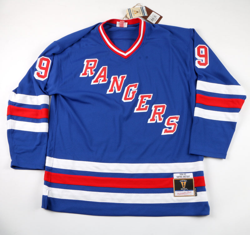 Wayne Gretzky Signed Mitchell & Ness NY Rangers Jersey - Beckett COA