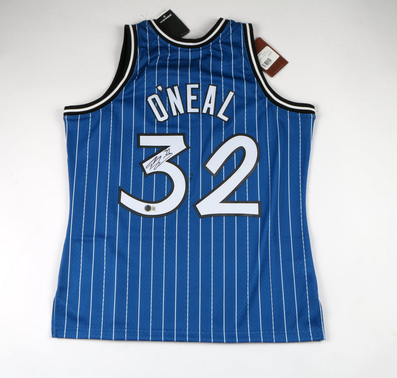 Shaq Signed Jersey Orlando Magic Authentic Shaquille O'neal Autograph Beckett