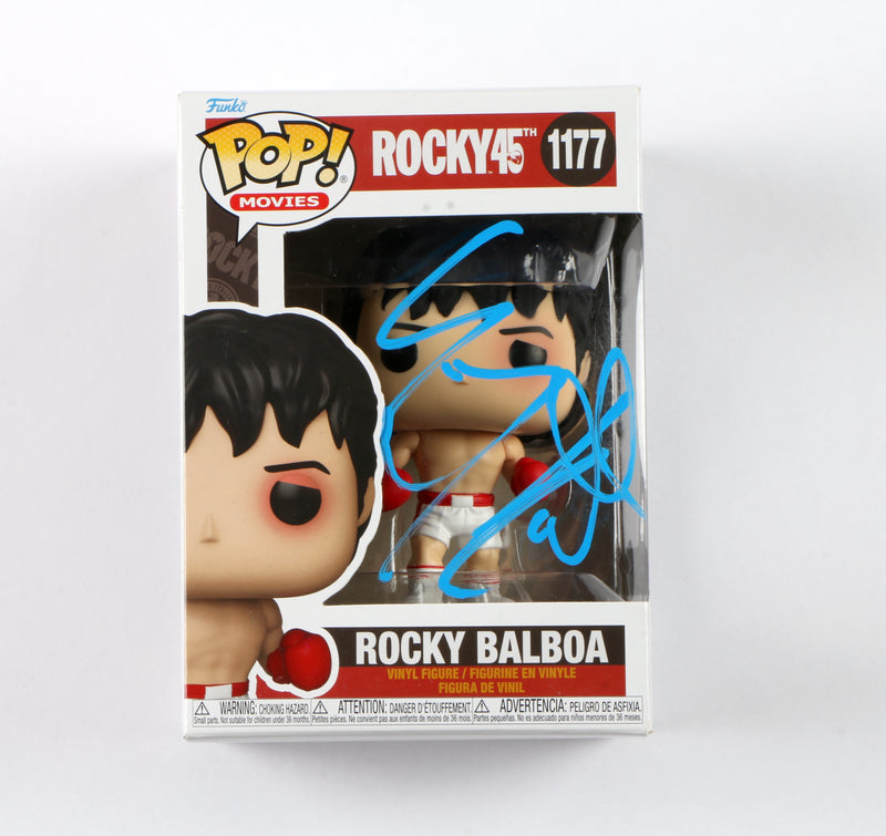 Sylvester Stallone Signed Funko Pop 1177 'Rocky Balboa' - Beckett COA