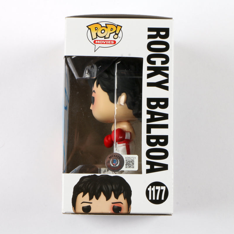 Sylvester Stallone Signed Funko Pop 1177 'Rocky Balboa' - Beckett COA