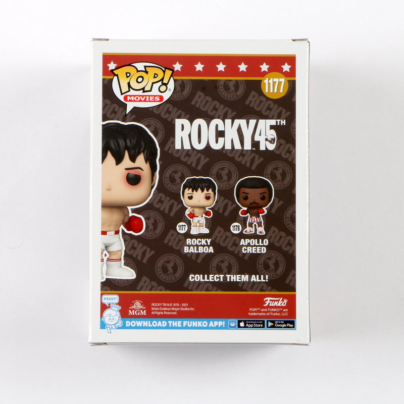 Sylvester Stallone Signed Funko Pop 1177 'Rocky Balboa' - Beckett COA