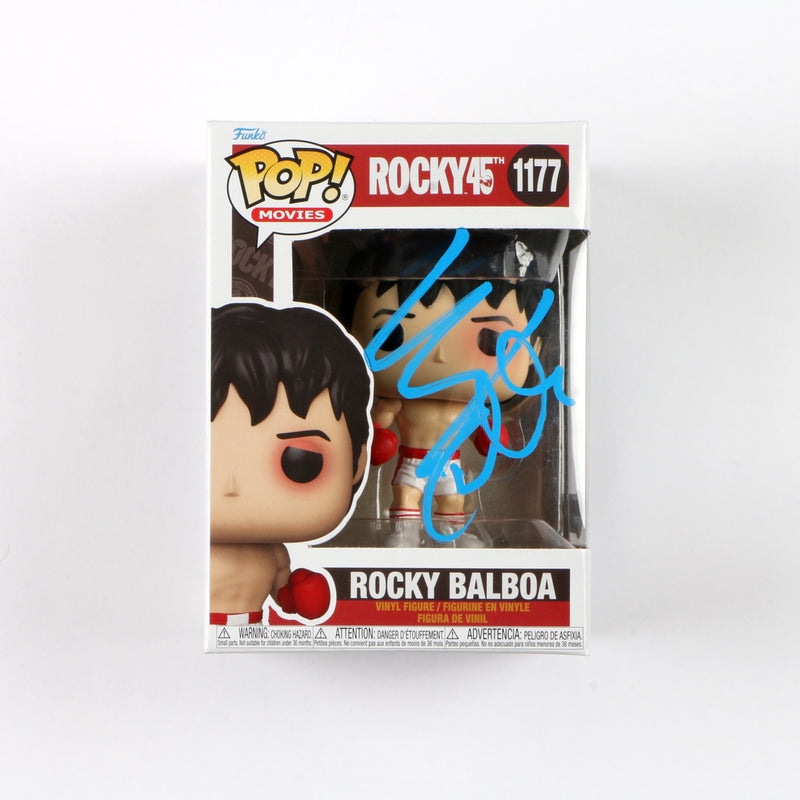 Sylvester Stallone Signed Funko Pop 1177 'Rocky Balboa' - Beckett COA