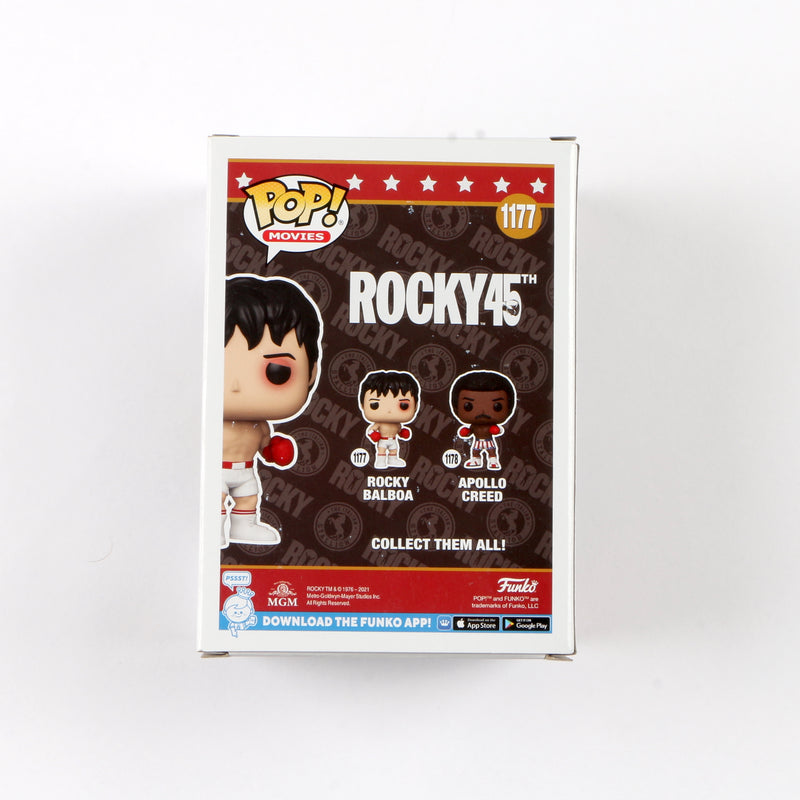 Sylvester Stallone Signed Funko Pop 1177 'Rocky Balboa' - Beckett COA