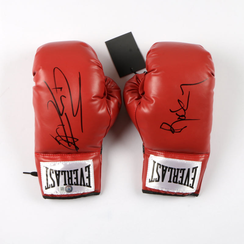 Sylvester Stallone Signed Boxing Gloves - Both Gloves Signed, One Inscribed "Rocky" - Beckett Cert