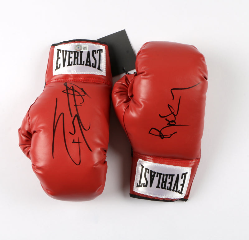 Sylvester Stallone Signed Boxing Gloves - Both Gloves Signed, One Inscribed "Rocky" - Beckett Cert