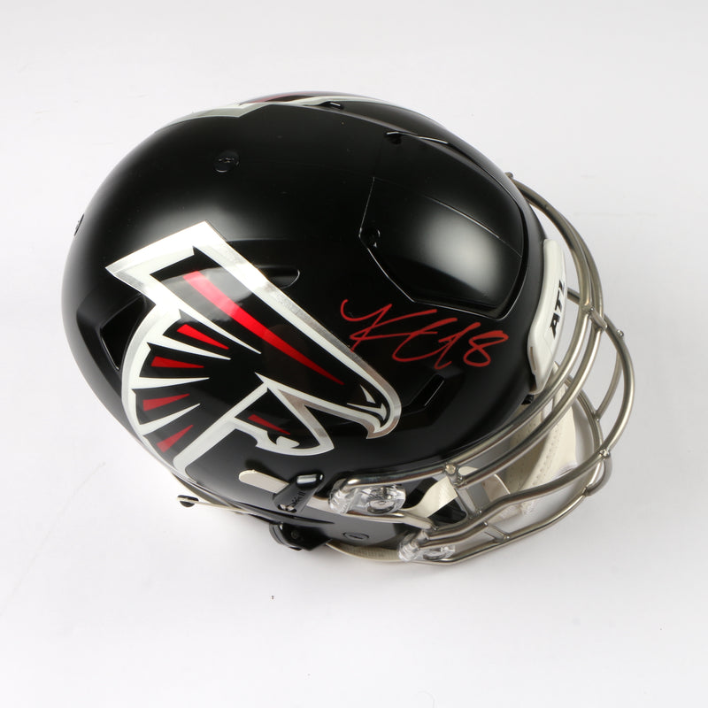 Kirk Cousins Signed Helmet Atlanta Falcons Speed Flex Beckett