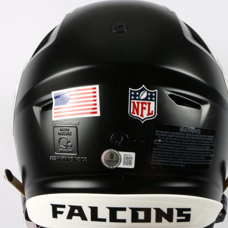 Kirk Cousins Signed Helmet Atlanta Falcons Speed Flex Beckett