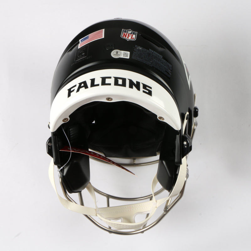 Michael Penix Jr. Signed Helmet Atlanta Falcons Speed Flex Beckett COA