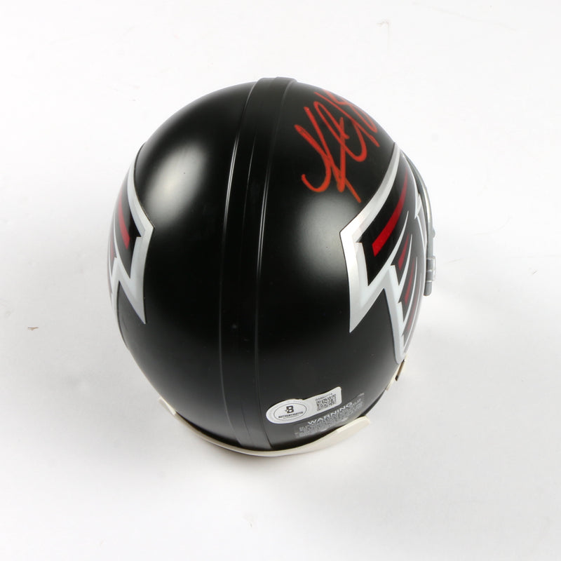 Kirk Cousins Signed Mini Helmet Atlanta Falcons Beckett COA