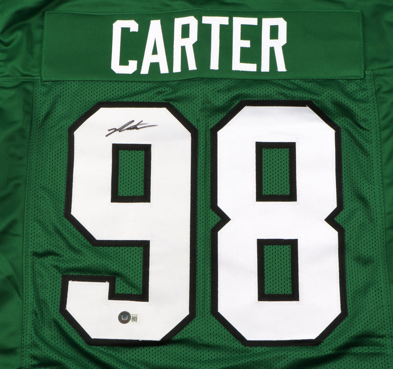 Jalen Carter Signed Jersey - Philadelphia Eagles - Beckett COA