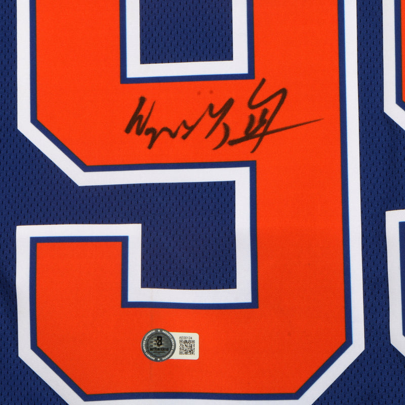 Wayne Gretzky Signed Mitchell & Ness Edmonton Oilers Jersey - Beckett COA