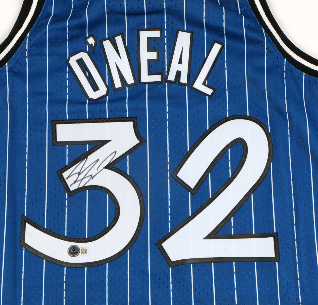 Shaq Signed Jersey Orlando Magic Authentic Shaquille O'neal Autograph Beckett