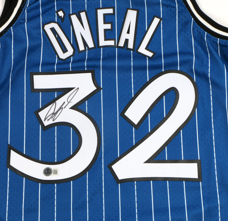 Shaq Signed Jersey Orlando Magic Authentic Shaquille O'neal Autograph Beckett