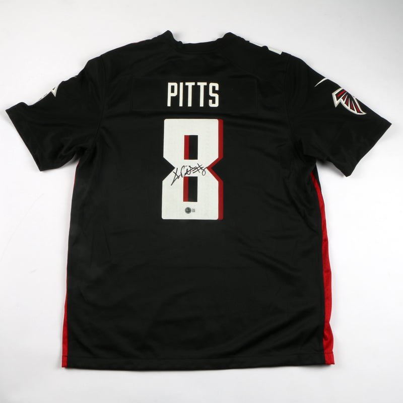 Kyle Pitts Signed Jersey - Atlanta Falcons - Black - Beckett COA