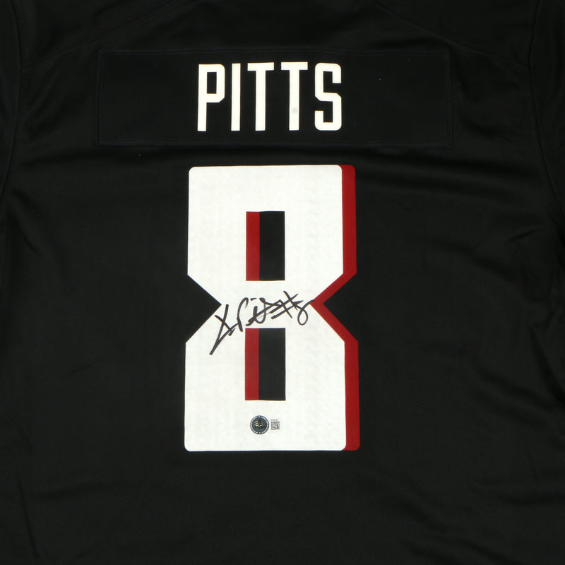 Kyle Pitts Signed Jersey - Atlanta Falcons - Black - Beckett COA