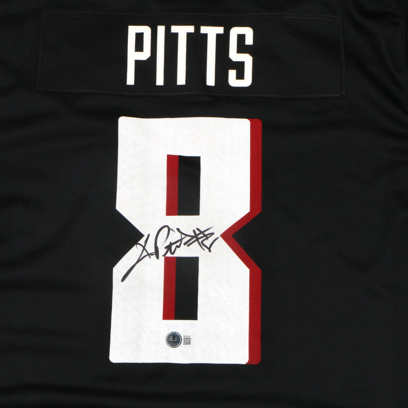 Kyle Pitts Signed Jersey - Atlanta Falcons - Black - Beckett COA