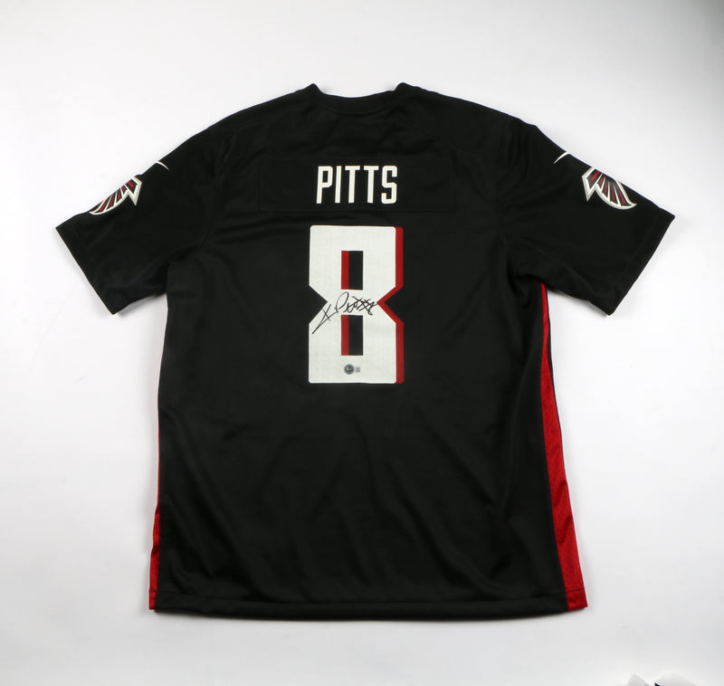 Kyle Pitts Signed Jersey - Atlanta Falcons - Black - Beckett COA