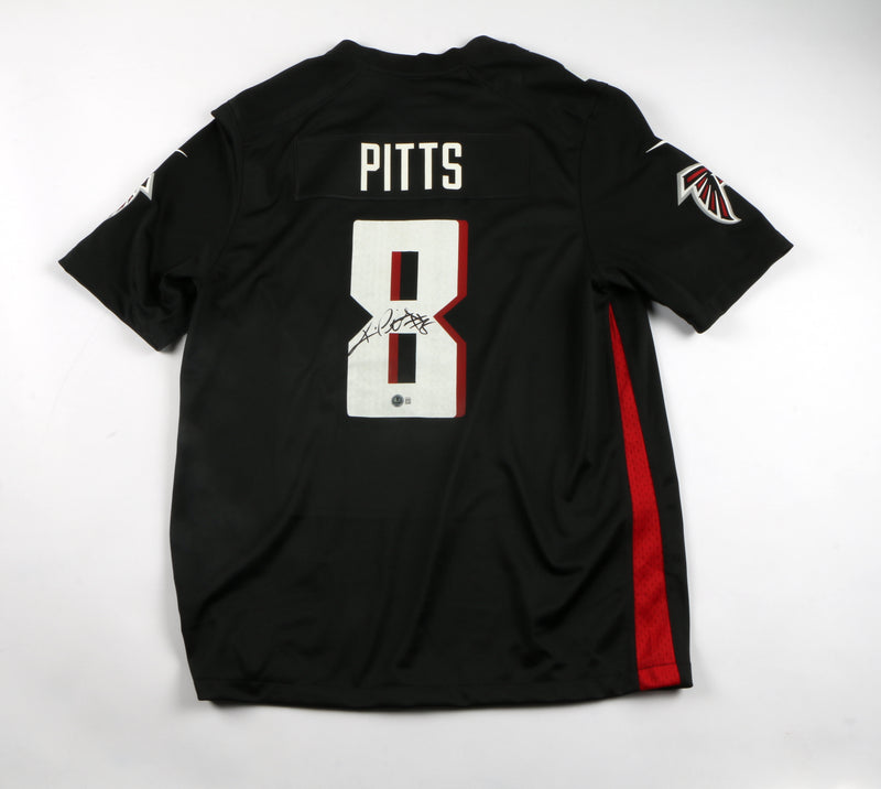 Kyle Pitts Signed Jersey - Atlanta Falcons - Black - Beckett COA