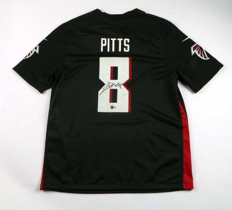 Kyle Pitts Signed Jersey - Atlanta Falcons - Black - Beckett COA