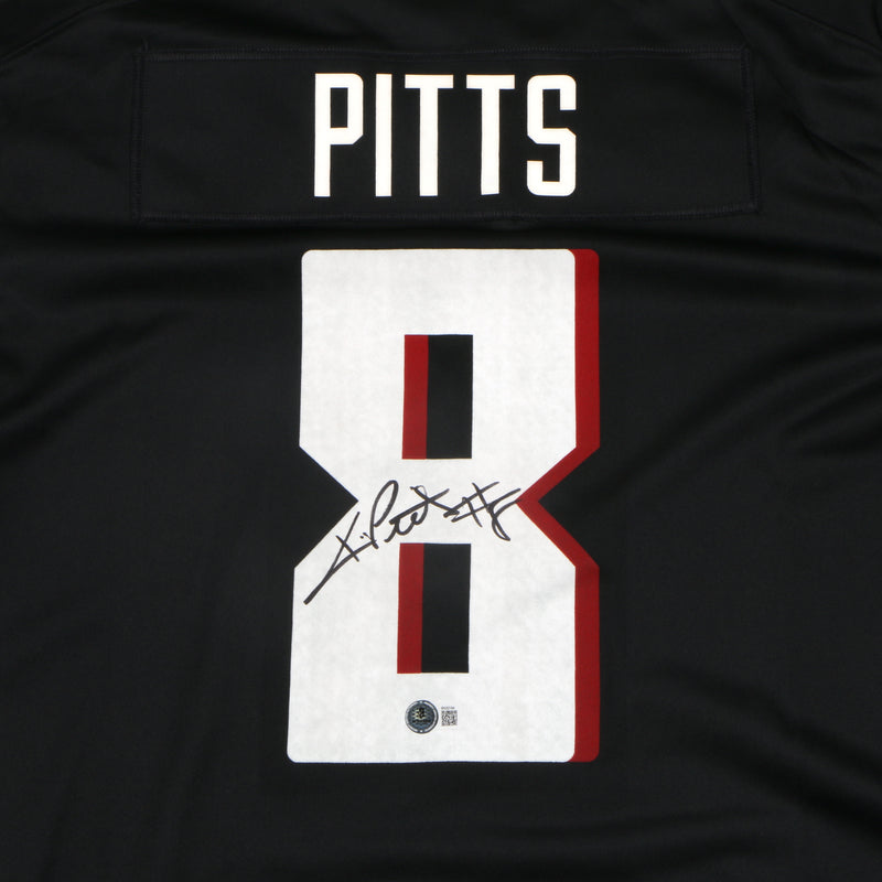 Kyle Pitts Signed Jersey - Atlanta Falcons - Black - Beckett COA