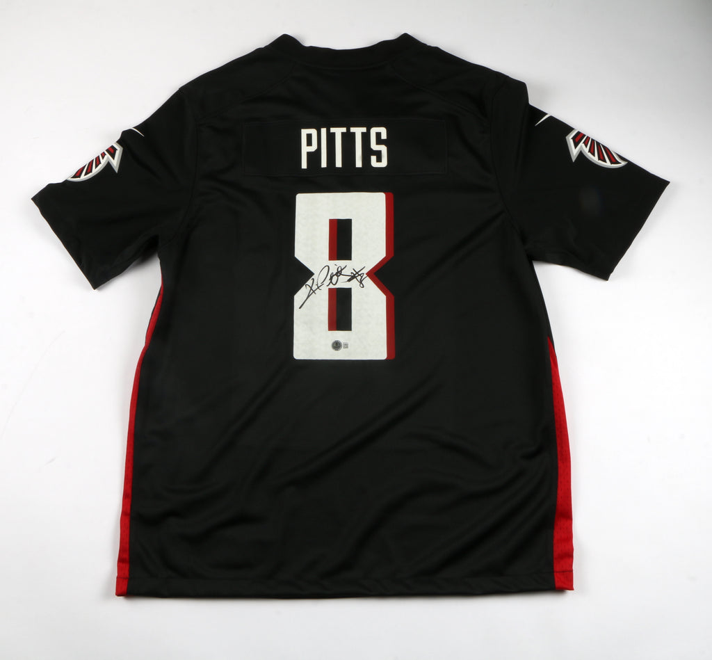 Kyle Pitts Signed Jersey - Atlanta Falcons - Black - Beckett COA