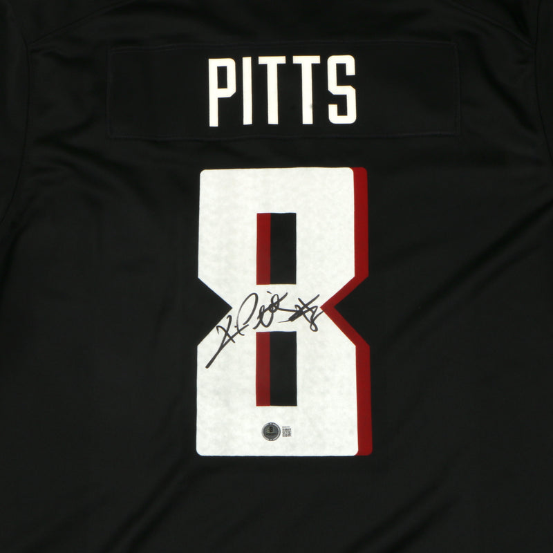 Kyle Pitts Signed Jersey - Atlanta Falcons - Black - Beckett COA