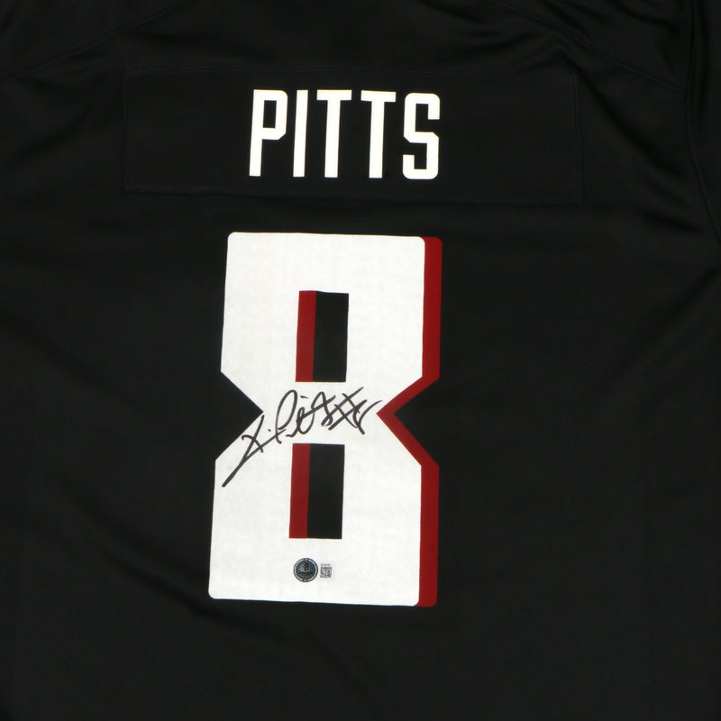 Kyle Pitts Signed Jersey - Atlanta Falcons - Black - Beckett COA