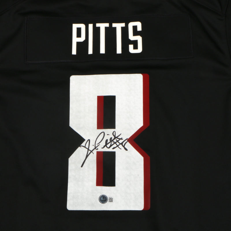 Kyle Pitts Signed Jersey - Atlanta Falcons - Black - Beckett COA