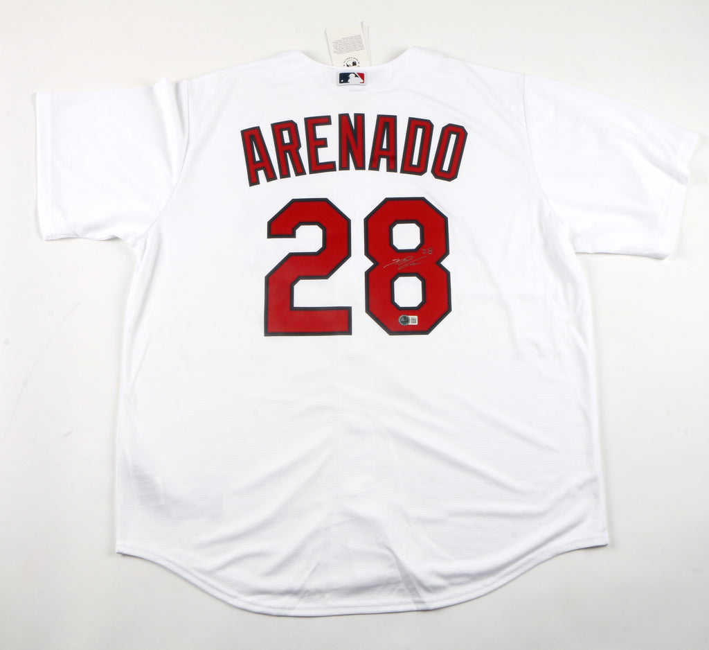 Nolan Arenado Signed Jersey - St. Louis Cardinals - Beckett COA