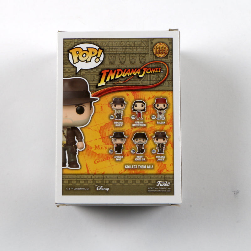 Harrison Ford Signed Funko Pop #1355 - Indiana Jones - Beckett COA