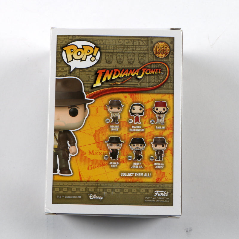 Harrison Ford Signed Funko Pop #1355 - Indiana Jones - Beckett COA