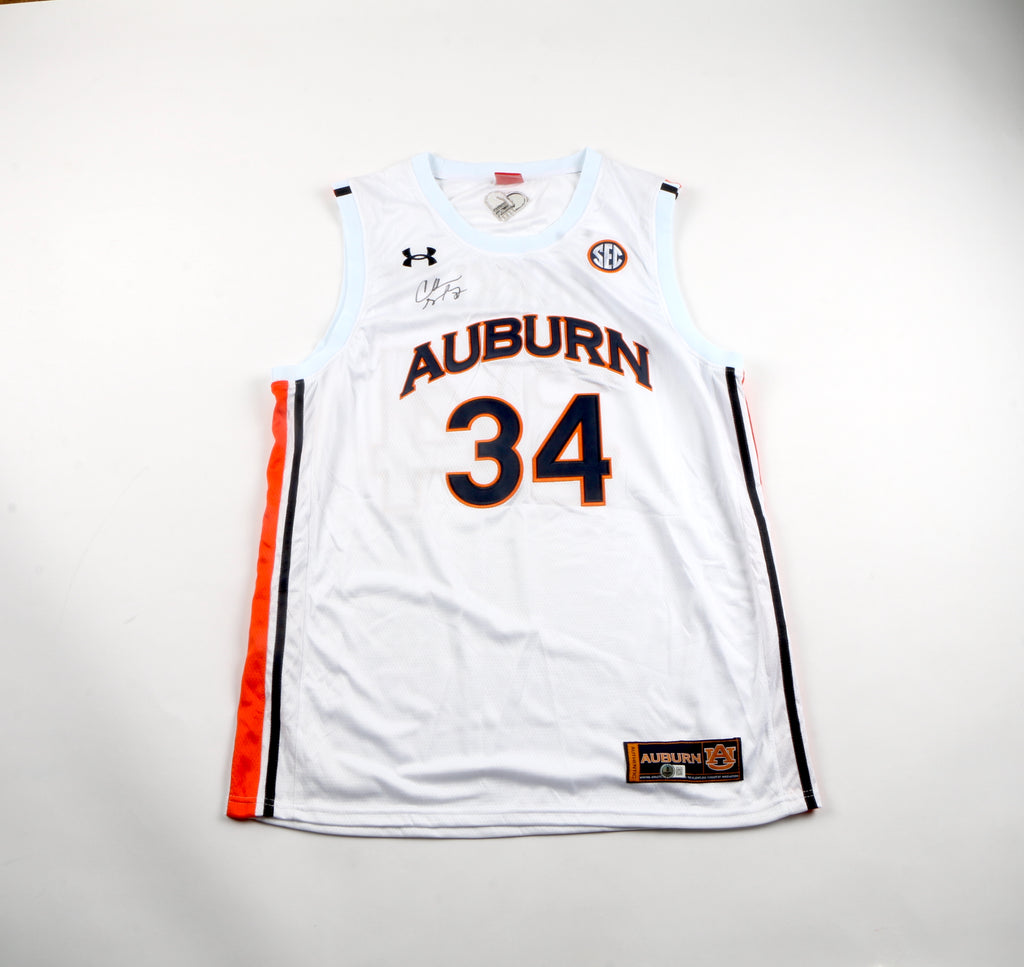 Charles Barkley Signed Auburn Jersey - Beckett COA