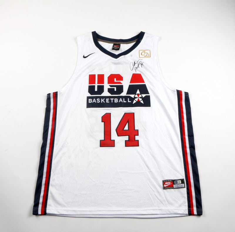 Charles Barkley Signed USA Olympics Jersey - Beckett COA