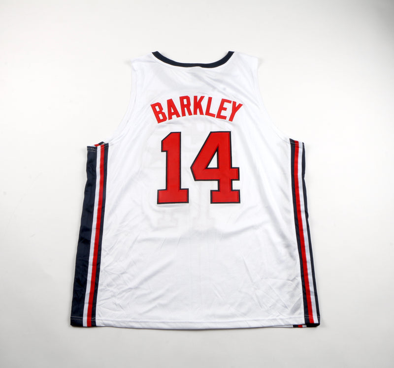 Charles Barkley Signed USA Olympics Jersey - Beckett COA