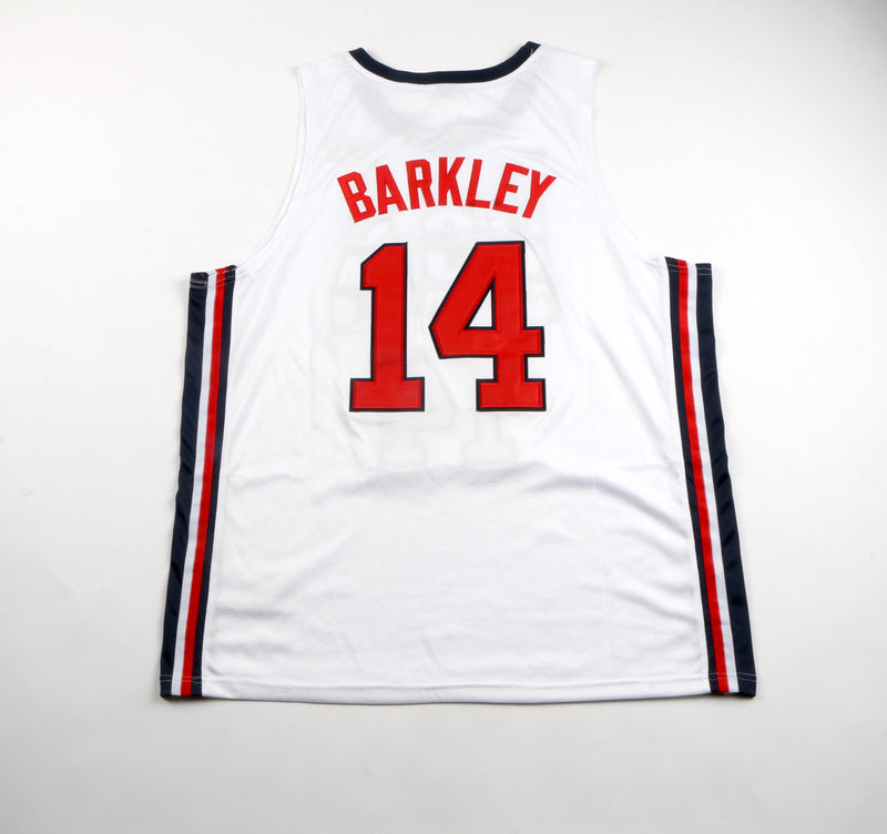 Charles Barkley Signed USA Olympics Jersey - Beckett COA